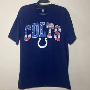 Men's Indianapolis Colts Navy Banner
Wave Logo T-Shirt Medium